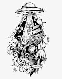 Alien Black And White Hat Riddle Pin By Tamlyn Riddle On Mask Tattoo Designs Alien Tattoo Tattoo Artists