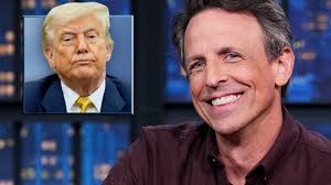 Seth Meyers does his monologue for Tuesday, July 22, before his staff  members correct his pronunciation of the word "croissant."