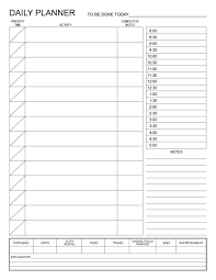 Download Daily Planner Template 08 Daily Planner Template Day Planner Template Daily Calendar Template