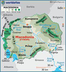 Macedonia Maps Facts Macedonia Map Macedonia Bitola