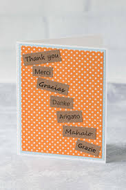 Get your gifts in time for father's day. 10 Simple Diy Thank You Cards Rose Clearfield