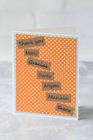 The inside of the thank you card word template is blank for you to leave a personal message of gratitude. 10 Simple Diy Thank You Cards Rose Clearfield
