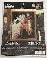Only full cross stitches are used in this pattern. War Horse Indian Pony Counted Cross Stitch Pattern Patterns Craft Supplies Tools Efp Osteology Org