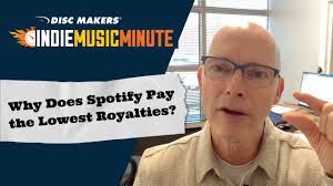 Does Spotify pay the lowest streaming royalties?