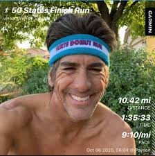 What's your 50 states virtual challenge completion time?