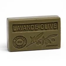 Savon 100gr Huile D Argan Bio Lavande Olive
