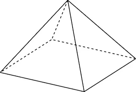 Other pyramids have a greater number of vertices depending on the shape of the. How Many Edges Faces And Vertices Does A Rectangular Pyramid Have Quora