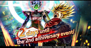 The absolute best fighters in the game. 2 Days Until The 2nd Anniversary Dragon Ball Legends Facebook
