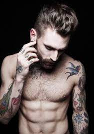 Pin By Jillian Green On Men S Hairstyles Beard Tattoo Ricki Hall Beard