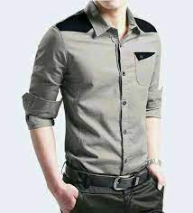 Model baju batik pria kombinasi lengan panjang proses cap dan tulis. Jual Baju Kemeja Pria Slim Fit Lengan Panjang Kemeja Cowok Kerja Terbaru Casual Keren Kombinasi Warna Bahu Di Lapak Toko Bintang Fashion Bukalapak