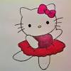 Untuk karakter hello kitty sendiri memang bukan sebuah karakter yang sulit untuk digambar dan menurut 9komik sendiri karakter ini berada di level mudah. 1