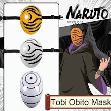 Check spelling or type a new query. Anime Naruto Akatsuki Ninja Tobi Obito Madara Uchiha Cosplay Costume Accessory Mask For Halloween Wish