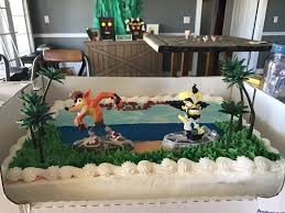 Crash Bandicoot Party Details Were Nearly Impossible To Find So I Hope My Party Ideas Can Help Someone Else 3 Cm Sonic Party Its My Birthday Boy Birthday