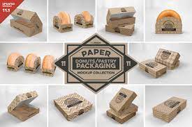 Download Vol 11 Paper Food Box Packaging Mockup Collection By Inc Design Studio Thehungryjpeg Com
