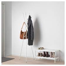 Ekrar Garderobenstander Weiss 169 Cm Ikea Osterreich Hat And Coat Stand Standing Coat Rack Coat Stands