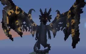 Uknownymous 7 months ago • posted 7 months ago. Black Dragon Minecraft Creations Minecraft Blueprints Amazing Minecraft