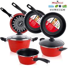 Si estás buscando baterías de cocina para tu casa, te proponemos ver: Bateria De Cocina Induccion 5 Piezas Juego 3 Sartenes Antiadherente Magefesa Ebay