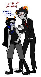 But Boys Are Supposed To Lead By Kreedkafer On Deviantart Homestuck Equius Homestuck Homestuck Cute