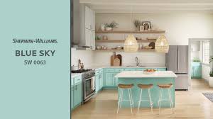 Take your inspiration from these project ideas and trends to create a look you'll love. Color Of The Month April 2019 Blue Sky Tinted By Sherwin Williams