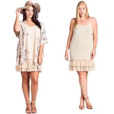 Taupe 3xl Extender Crochet Top Tank Slip Tunic Short Casual Dress Size 26 Plus 3x 51 Off Retail Short Dresses Casual Dress Extender Dresses