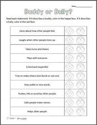 Free Printable Buddy Or Bully Worksheet Weareteachers Bullying Lessons Bullying Activities Anti Bullying Activities