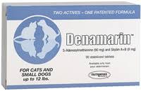 For those owners who have difficulty administering tablets to their pets, denamarin tablet(s) may be disguised in a small bite of food. Denamarin For Cats Small Dogs 90mg Tablets 30 Box