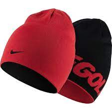 Nike Men S Reversible Knit Golf Beanie Red Nike Men Beanie Knit Beanie