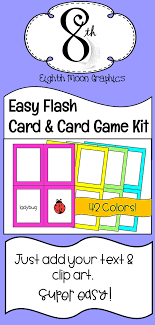 Save yourself hours handwriting notes. This Set Is Designed To Make Your Flashcard And Card Game Creations Easy To Make There Are 42 Different Solid Colors In Primary Card Games Flashcards Teaching