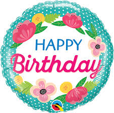 Maybe you would like to learn more about one of these? Download Happy Birthday Flowers Dots Foil Balloon Happy Birthday Flowers Balloons Png Image With No Background Pngkey Com