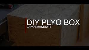 This diy plyo box has served us very well with minimal. Diy Plyometrics Box Selber Bauen Youtube