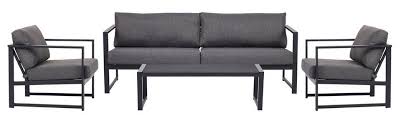 Our resin chair sophie is made to provide the best seating comfort for everyone. Dynamic24 Gartenmobelset 4 Tlg 1xtisch 2x Sessel 1x Sofa 4tlg Alu Lounge Sitzgarnitur Sitzgruppe Garten Set Gartenmobel Tisch Sofa Sessel Grau Online Kaufen Otto