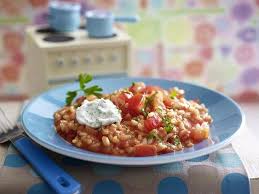 Roter Kinderreis Mit Krauter Sour Cream Rezept Lecker Rezepte Sour Cream Rezept Beliebte Rezepte