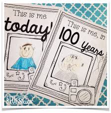 Other great ideas for text: 100th Day Of School Ideas First Grade Blue Skies