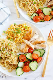 Whether you're after a creamy, spicy or healthy dish, for one, two or the family, we guarantee you've got a delicious. Miso Chicken And Ramen With Blue Apron Eat Yourself Skinny