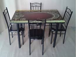 Check spelling or type a new query. T2a Furniture Cizars Glass Top 4 Seater Modern Style Dining Table Set For Home Black Amazon In Furniture