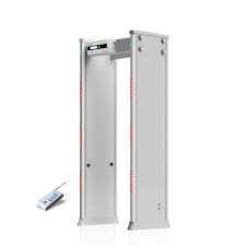 Led alarm light on column, displaying the area of metal detected. Ad 2286 Walk Through Metal Detector Guangdong Andun Security Explosive Ordnance Equipment Group Co Ltd