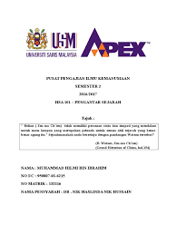 Check spelling or type a new query. Hsa 101 Pengantar Sejarah Cover