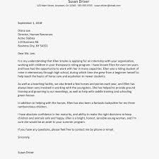 Internship applications are very similar to job applications. Recommendation Letter Examples For An Internship