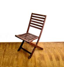 Vintage Wooden Folding Chair Patio Camping Garden Fishing Lawn Chairs Beach Chairs Retro Home House From 1970s F Wooden Folding Chairs Retro Chair Patio Chairs