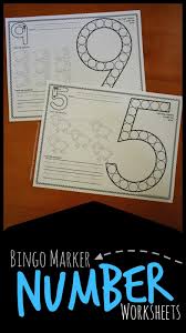 Free Farm Bingo Marker Numbers Worksheets With Images Free Preschool Worksheets Numbers Kindergarten Preschool Math Worksheets