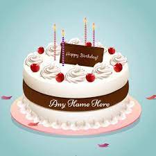 Write Name On Happy Birthday Strawberry Cake Images Happy Birthday Cake Images 21st Birthday Cakes Happy Birthday Cakes