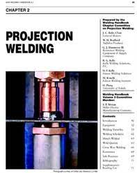 Aws Bookstore Aws Whc3 02 Projection Welding