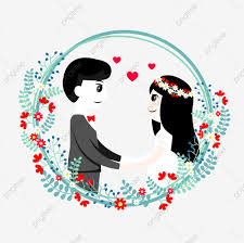 عروس العريس العروس الكرتون العريس الكرتون العروس حب أحمر Png والمتجهات للتحميل مجانا Bride And Groom Cartoon Bride Cartoon Wedding Vector