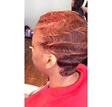 Press each wave lightly using your fingers. Love Copper Color Pinterest Imari Natural Hair Styles Hair Hacks Cool Hairstyles