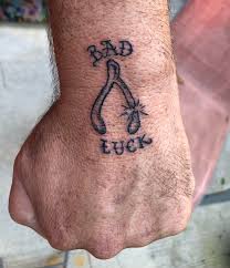 Many people consider number 13 as a bad luck. If It Wasn T For Bad Luck I D Have No Luck At All Friday The 13th Flash Sale At Inkorporated In Marietta Ga Courtesy Of Myke Stallone Ig Inkorporatedmyke Tattoo