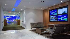 A Flavor Of The 50s In A High Tech Design Published 2007 High Tech Interior Office Interior Design Contemporary Building