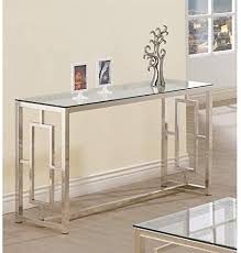 Enjoy Exclusive For Console Table Entryway Glass Top Modern Hall Room Furniture Metal Base Foyer Decor Online Topbrandshits Metal Sofa Contemporary Console Table Foyer Decor