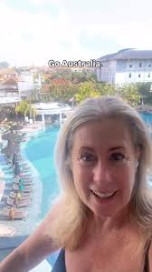 Go Australia! None of the Euro craziness here. , @thestoneslegianbali , Now  I'm off for the best breakfast in Bali here at the restaurant and will go  grab a lounge when I need a lounge!