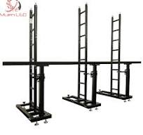 Portable One-Stop Heavy Loading Aluminum Spigot Truss LED Screen Wall  Ground Support Stand Truss Display for Stage Events