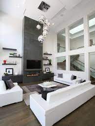Mix and match patterns, embrace bold colors, layer rugs, and so much more! 80 Ideas For Contemporary Living Room Designs Contemporary Living Room Design Modern Contemporary Living Room Living Room Decor Modern